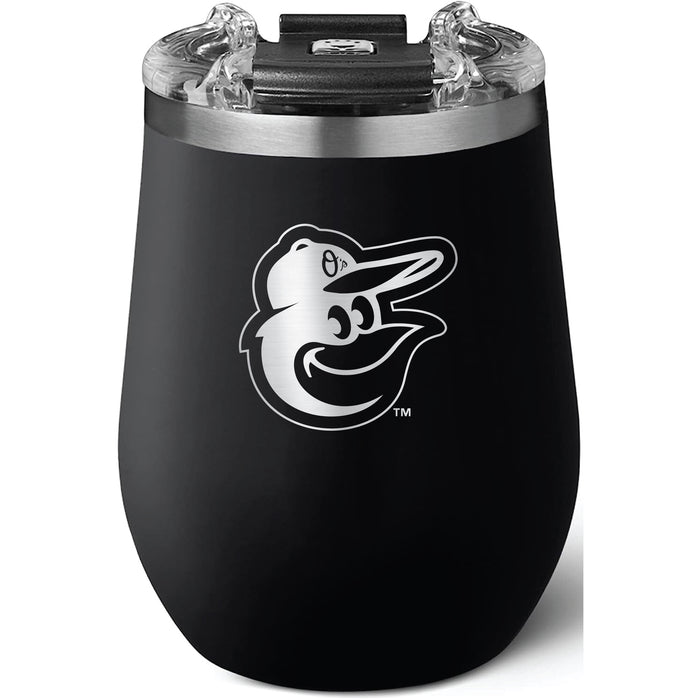 Brumate Uncorkd XL Wine Tumbler with Baltimore Orioles Primary Logo