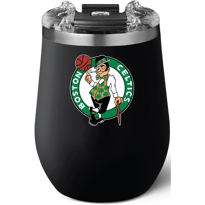 Brumate Uncorkd XL Wine Tumbler with Boston Celtics Primary Logo