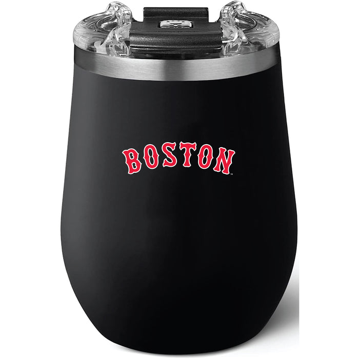 Brumate Uncorkd XL Wine Tumbler with Boston Red Sox Wordmark Logo