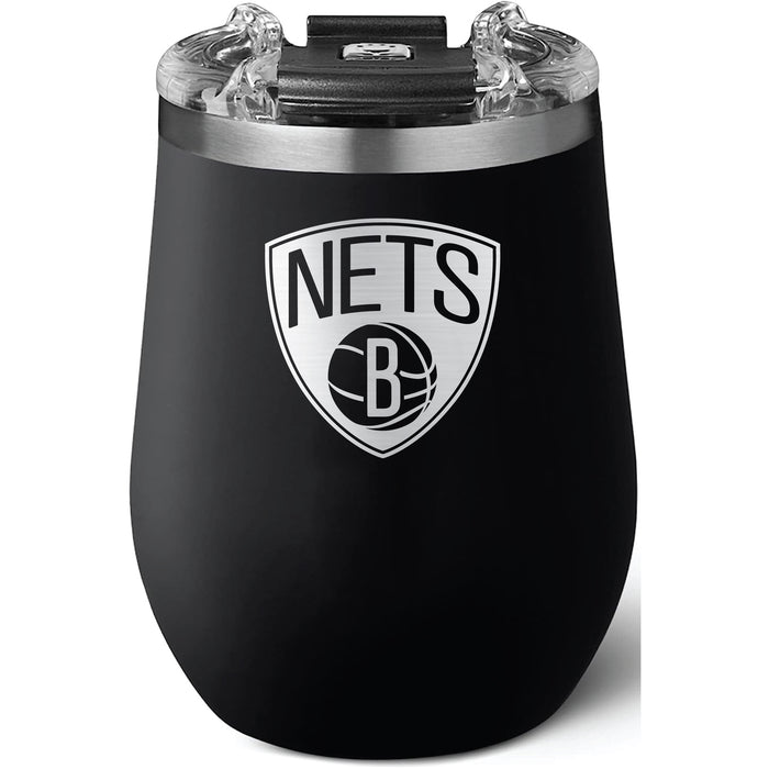 Brumate Uncorkd XL Wine Tumbler with Brooklyn Nets Etched Primary Logo