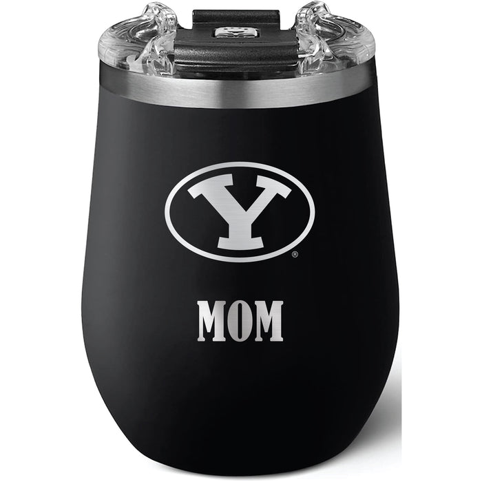 Brumate Uncorkd XL Wine Tumbler with Brigham Young Cougars Alumni Primary Logo