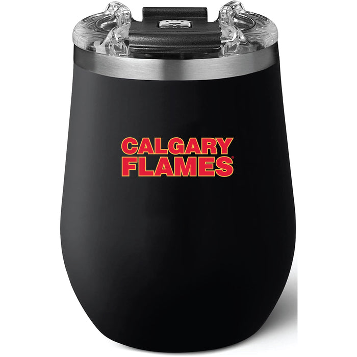 Brumate Uncorkd XL Wine Tumbler with Calgary Flames Secondary Logo