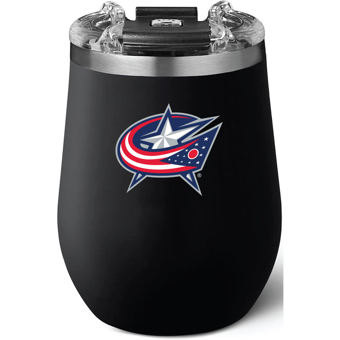 Brumate Uncorkd XL Wine Tumbler with Columbus Blue Jackets Primary Logo