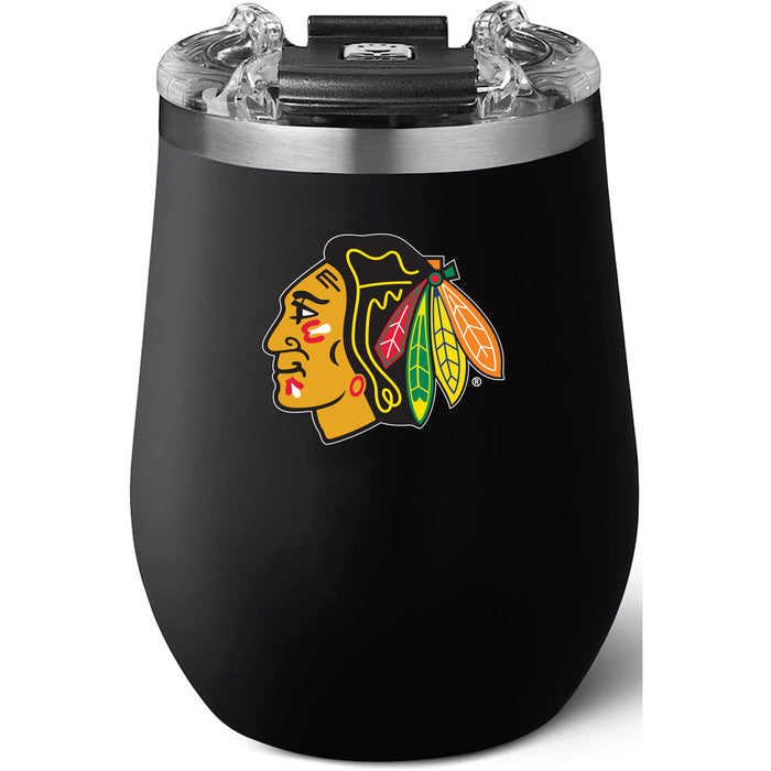 Brumate Uncorkd XL Wine Tumbler with Chicago Blackhawks Primary Logo