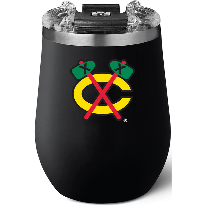 Brumate Uncorkd XL Wine Tumbler with Chicago Blackhawks Secondary Logo