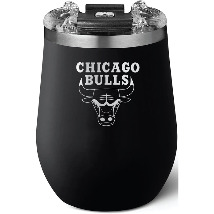 Brumate Uncorkd XL Wine Tumbler with Chicago Bulls Etched Primary Logo