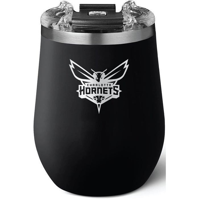 Brumate Uncorkd XL Wine Tumbler with Charlotte Hornets Etched Primary Logo