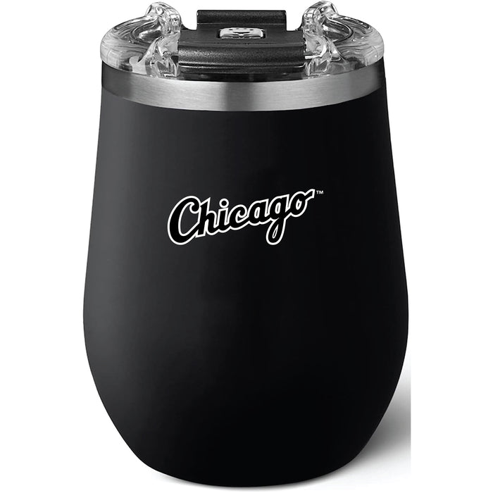 Brumate Uncorkd XL Wine Tumbler with Chicago White Sox Wordmark Logo