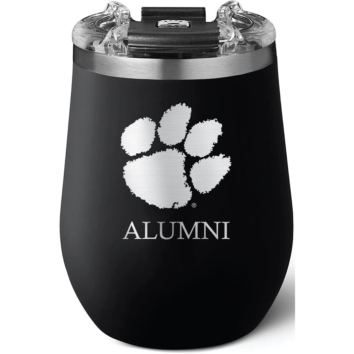 Brumate Uncorkd XL Wine Tumbler with Clemson Tigers Alumni Primary Logo