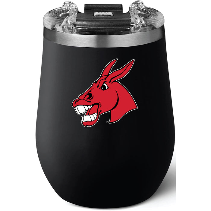 Brumate Uncorkd XL Wine Tumbler with Central Missouri Mules Secondary Logo