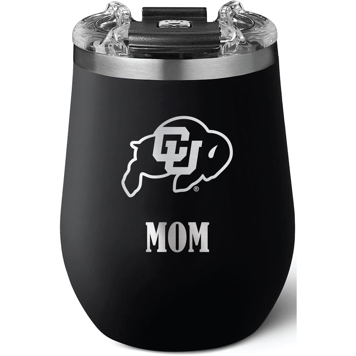 Brumate Uncorkd XL Wine Tumbler with Colorado Buffaloes Mom Primary Logo