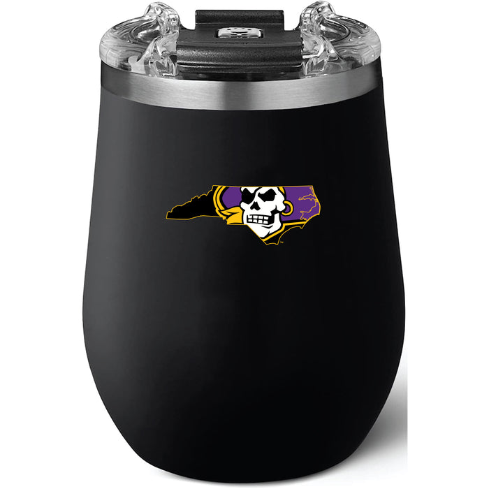 Brumate Uncorkd XL Wine Tumbler with East Carolina Pirates Secondary Logo