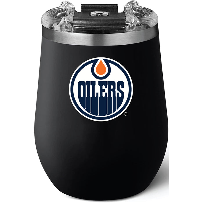 Brumate Uncorkd XL Wine Tumbler with Edmonton Oilers Primary Logo