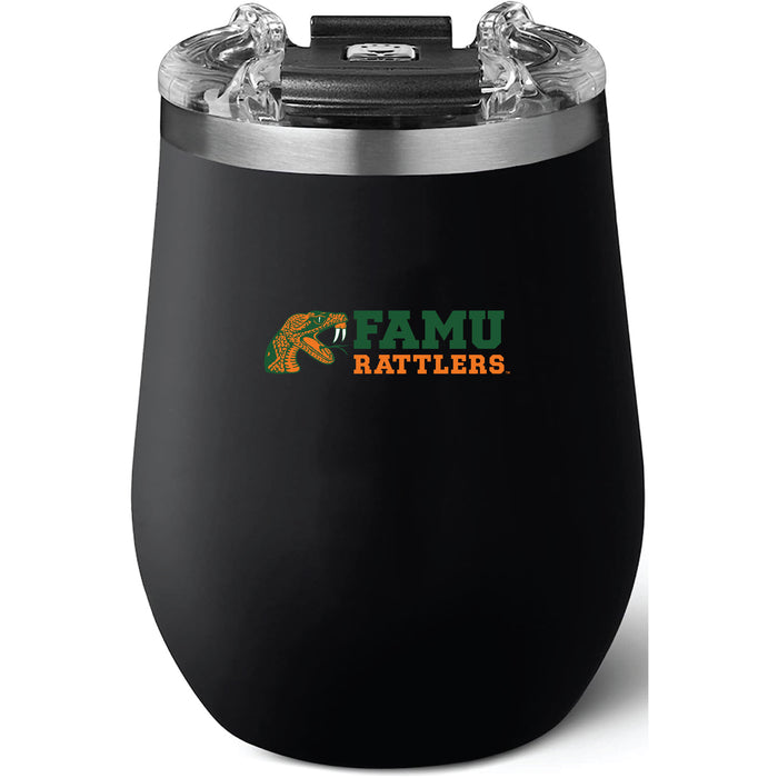 Brumate Uncorkd XL Wine Tumbler with Florida A&M Rattlers Primary Logo