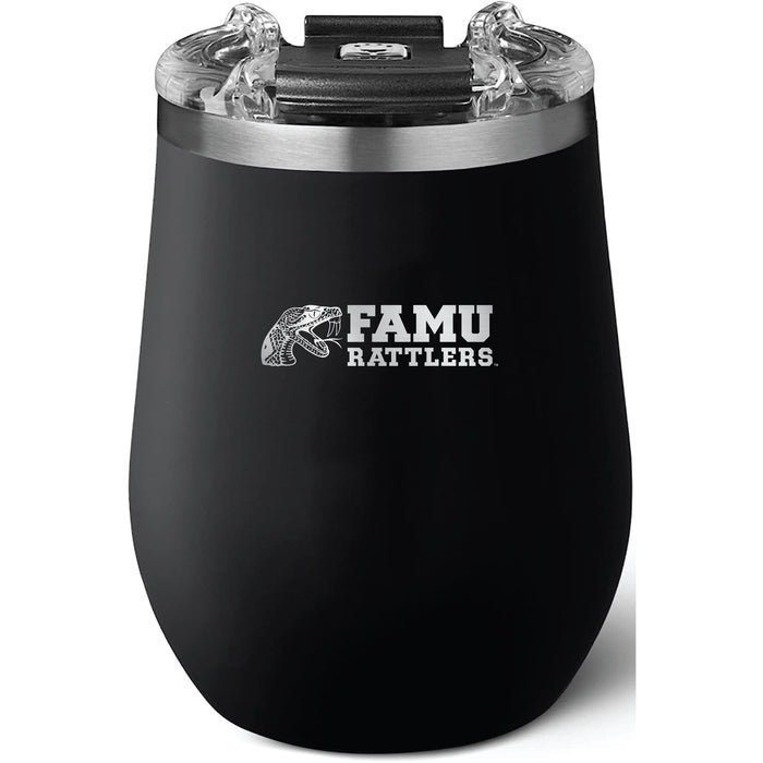 Brumate Uncorkd XL Wine Tumbler with Florida A&M Rattlers Primary Logo