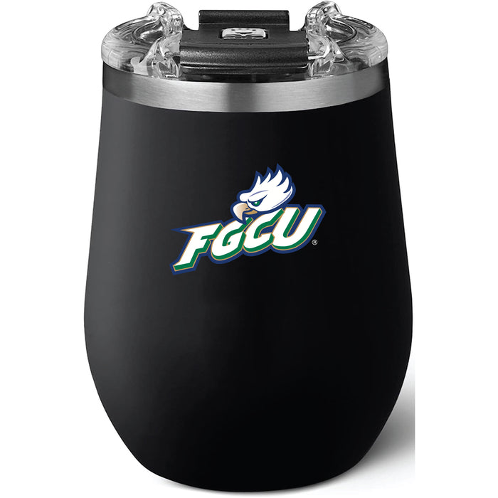 Brumate Uncorkd XL Wine Tumbler with Florida Gulf Coast Eagles Primary Logo