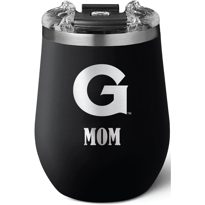 Brumate Uncorkd XL Wine Tumbler with Georgetown Hoyas Mom Primary Logo