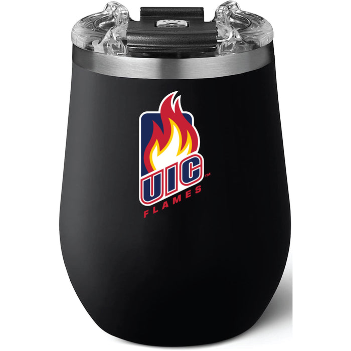 Brumate Uncorkd XL Wine Tumbler with Illinois @ Chicago Flames Primary Logo