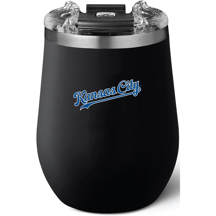 Brumate Uncorkd XL Wine Tumbler with Kansas City Royals Wordmark Logo