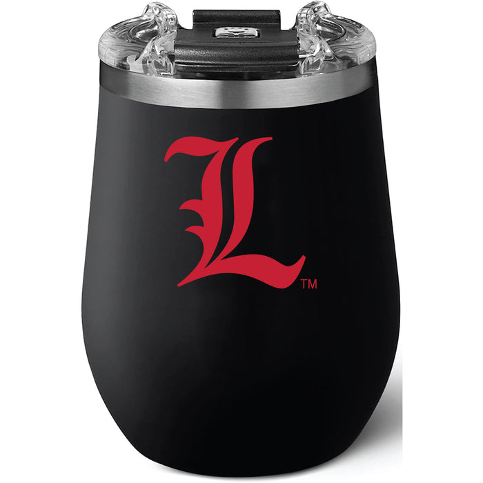 Brumate Uncorkd XL Wine Tumbler with Louisville Cardinals Secondary Logo