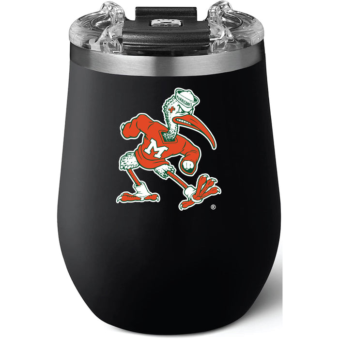 Brumate Uncorkd XL Wine Tumbler with Miami Hurricanes Secondary Logo