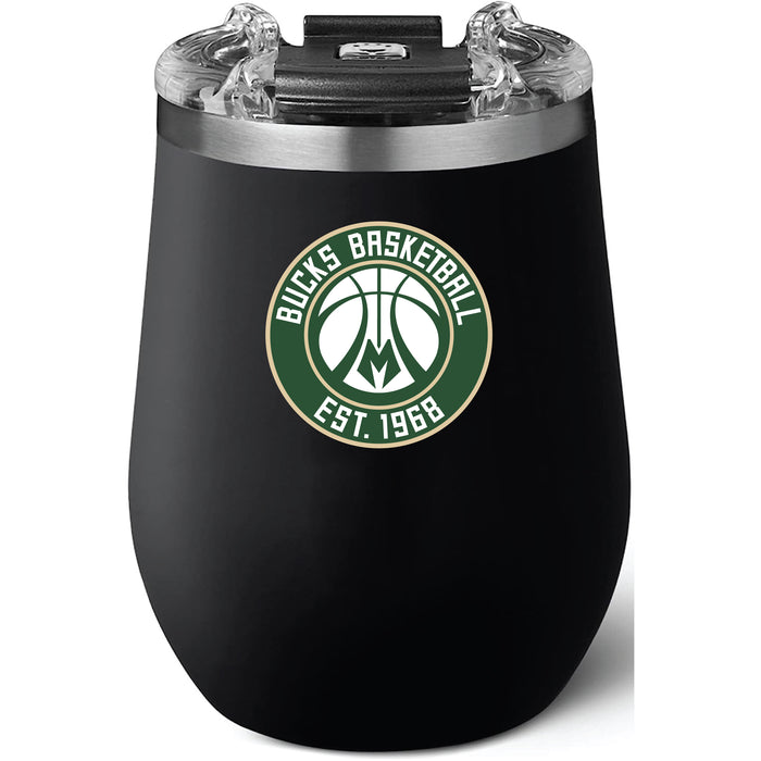 Brumate Uncork'd XL Wine Tumbler with Milwaukee Bucks Secondary Logo