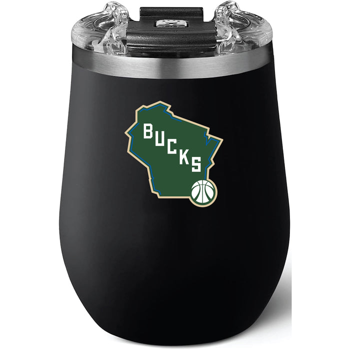 Brumate Uncork'd XL Wine Tumbler with Milwaukee Bucks Alternate 2 Logo