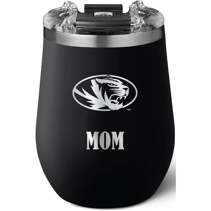 Brumate Uncorkd XL Wine Tumbler with Missouri Tigers Mom Primary Logo