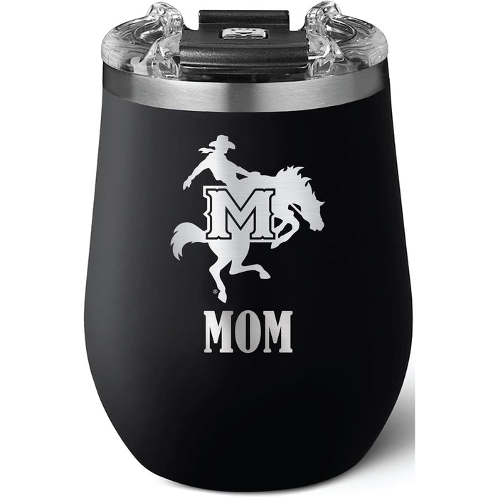Brumate Uncorkd XL Wine Tumbler with McNeese State Cowboys Mom Primary Logo