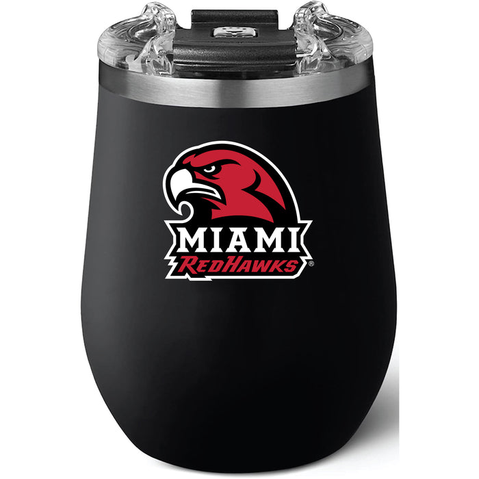 Brumate Uncorkd XL Wine Tumbler with Miami University RedHawks Secondary Logo