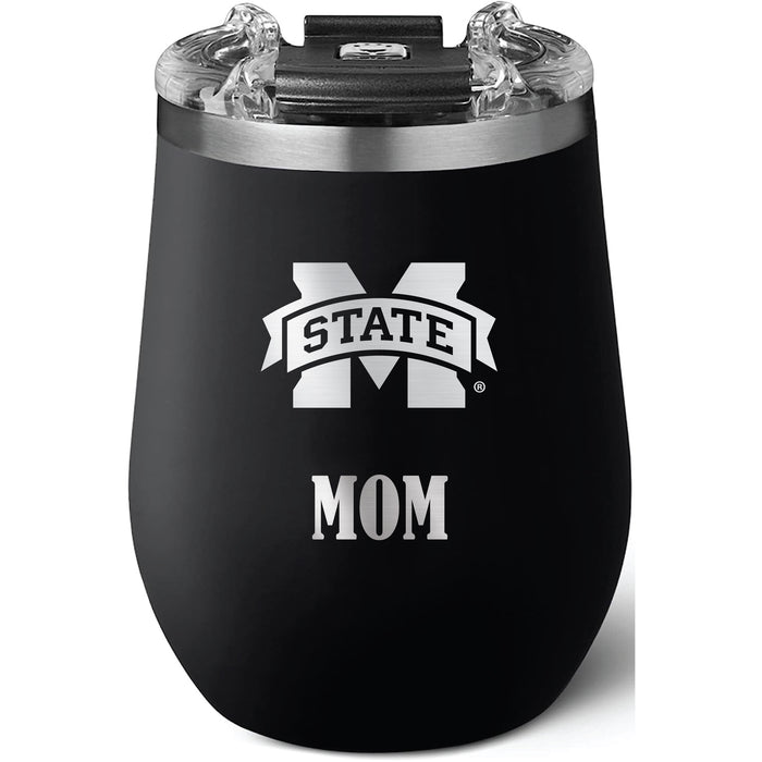 Brumate Uncorkd XL Wine Tumbler with Mississippi State Bulldogs Mom Primary Logo