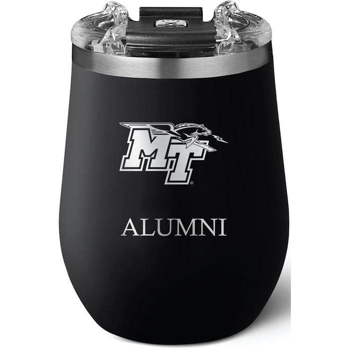 Brumate Uncorkd XL Wine Tumbler with Middle Tennessee State Blue Raiders Alumni Primary Logo