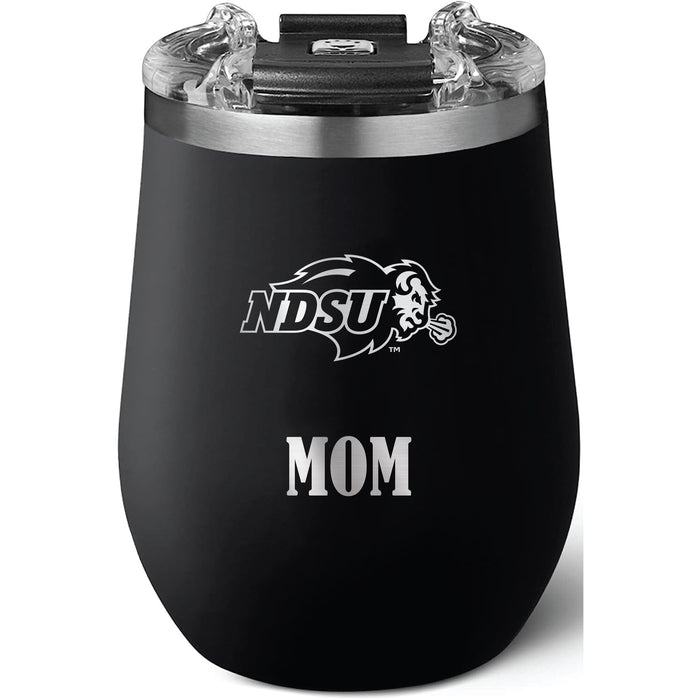 Brumate Uncorkd XL Wine Tumbler with North Dakota State Bison Mom Primary Logo