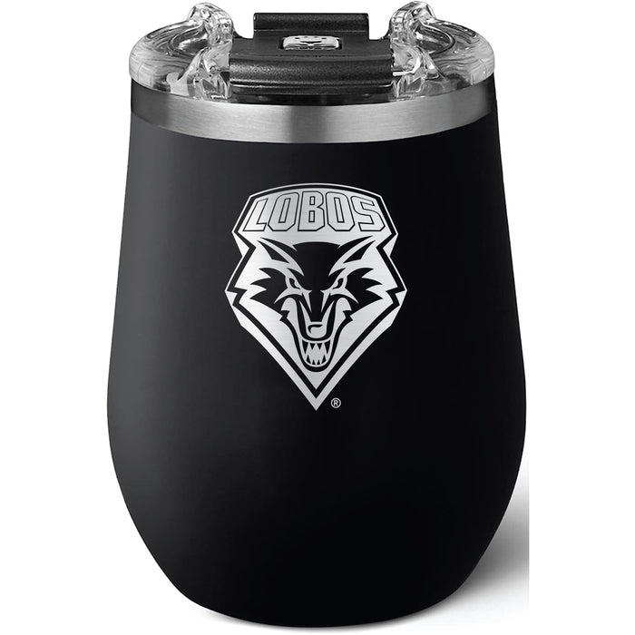 Brumate Uncorkd XL Wine Tumbler with New Mexico Lobos Primary Logo