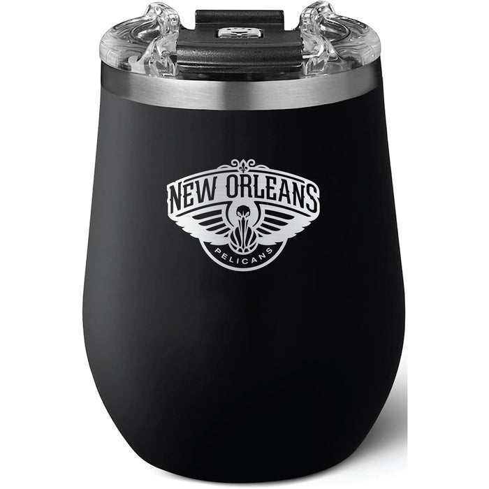Brumate Uncorkd XL Wine Tumbler with New Orleans Pelicans Etched Primary Logo