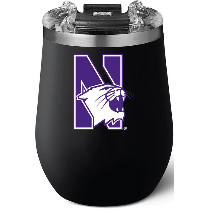 Brumate Uncorkd XL Wine Tumbler with Northwestern Wildcats Secondary Logo