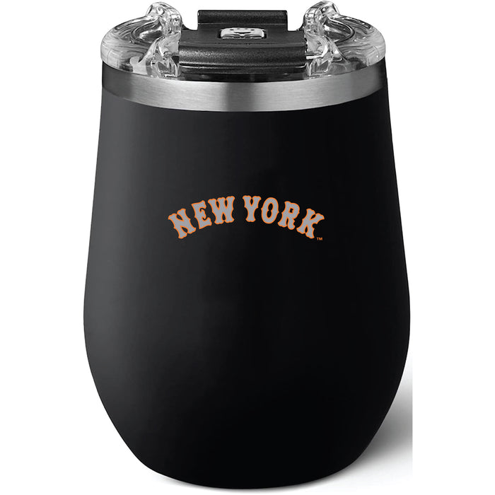 Brumate Uncorkd XL Wine Tumbler with New York Mets Wordmark Logo