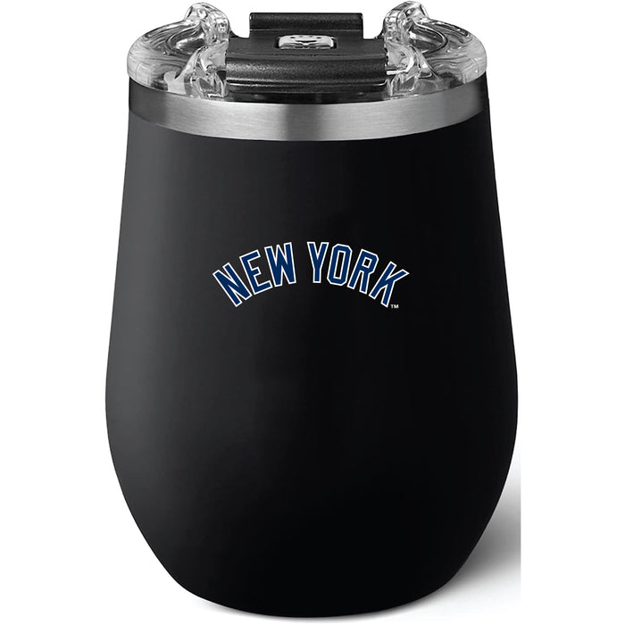 Brumate Uncorkd XL Wine Tumbler with New York Yankees Wordmark Logo