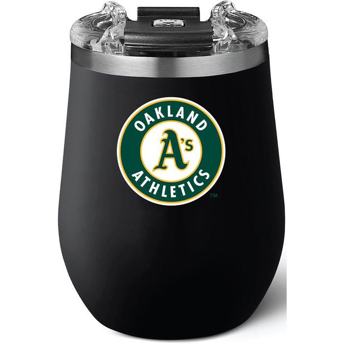 Brumate Uncorkd XL Wine Tumbler with Oakland Athletics Secondary Logo