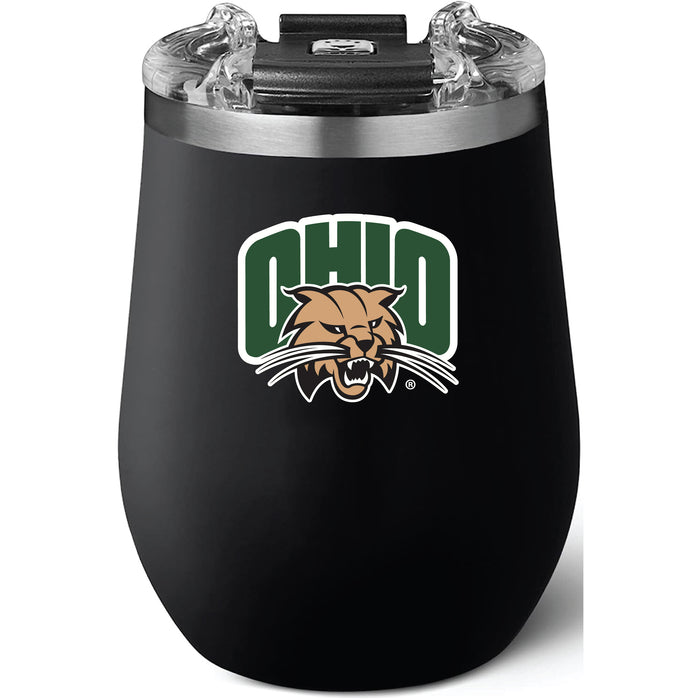 Brumate Uncorkd XL Wine Tumbler with Ohio University Bobcats Primary Logo