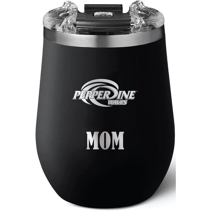 Brumate Uncorkd XL Wine Tumbler with Pepperdine Waves Mom Primary Logo