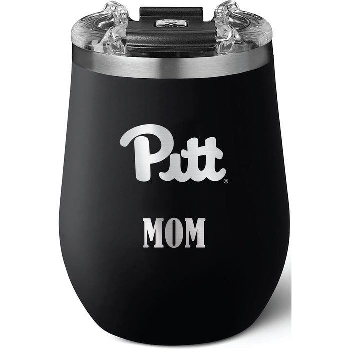 Brumate Uncorkd XL Wine Tumbler with Pittsburgh Panthers Mom Primary Logo