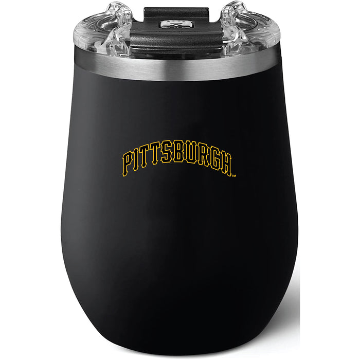 Brumate Uncorkd XL Wine Tumbler with Pittsburgh Pirates Wordmark Logo