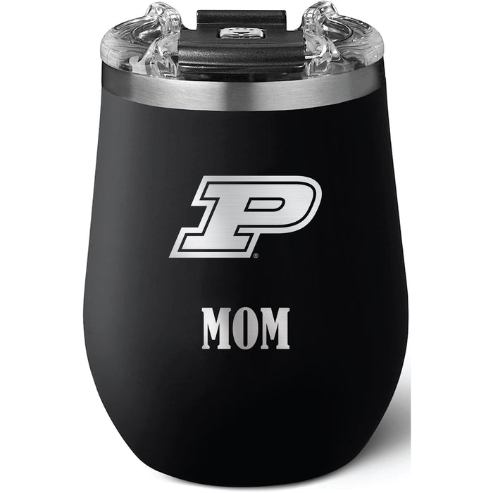 Brumate Uncorkd XL Wine Tumbler with Purdue Boilermakers Mom Primary Logo