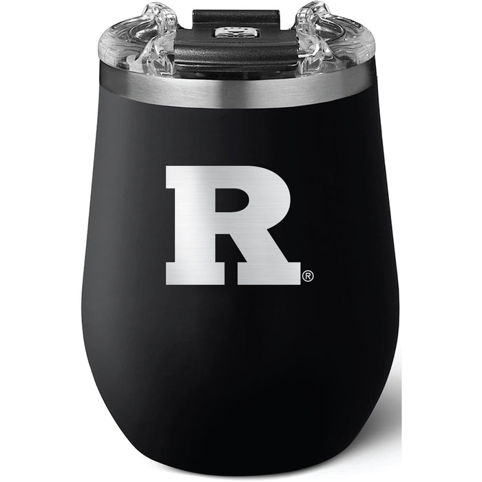 Brumate Uncorkd XL Wine Tumbler with Rutgers Scarlet Knights Primary Logo