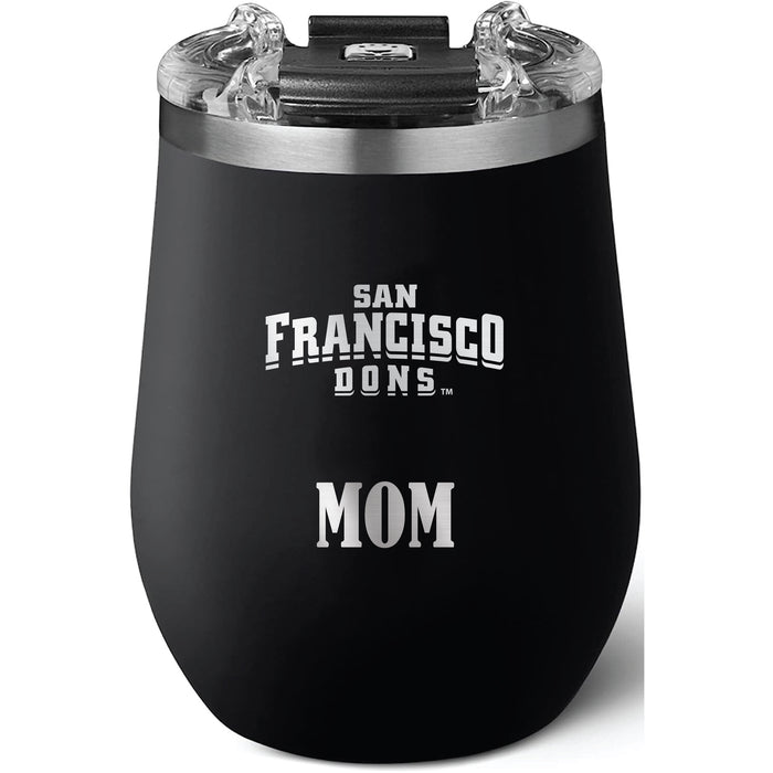 Brumate Uncorkd XL Wine Tumbler with San Francisco Dons Mom Primary Logo