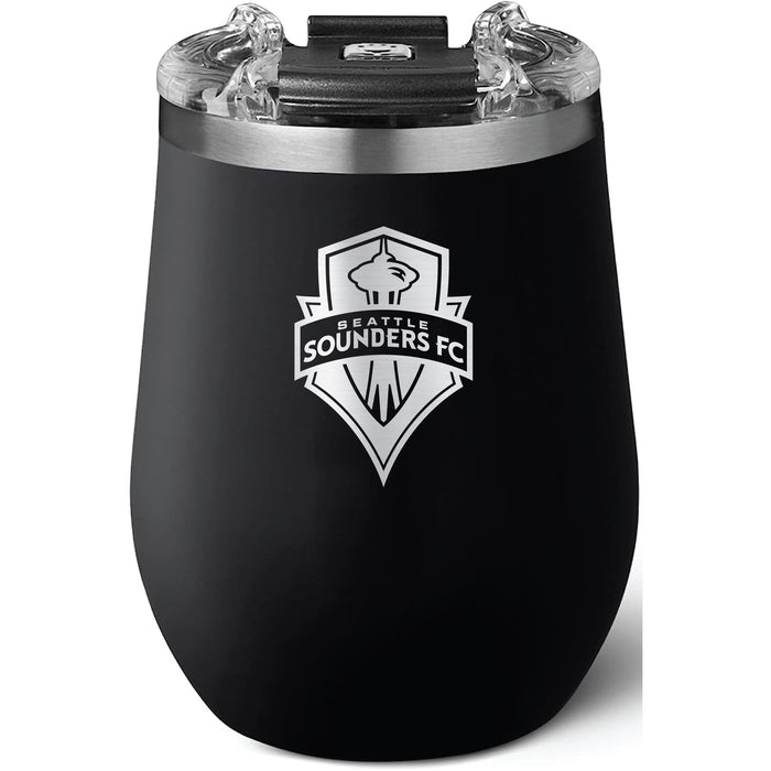 Brumate Uncorkd XL Wine Tumbler with Seatle Sounders Primary Logo