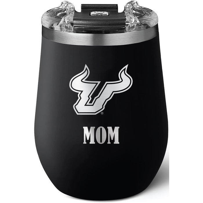Brumate Uncorkd XL Wine Tumbler with South Florida Bulls Mom Primary Logo