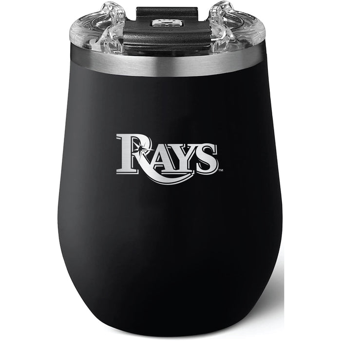 Brumate Uncorkd XL Wine Tumbler with Tampa Bay Rays Primary Logo