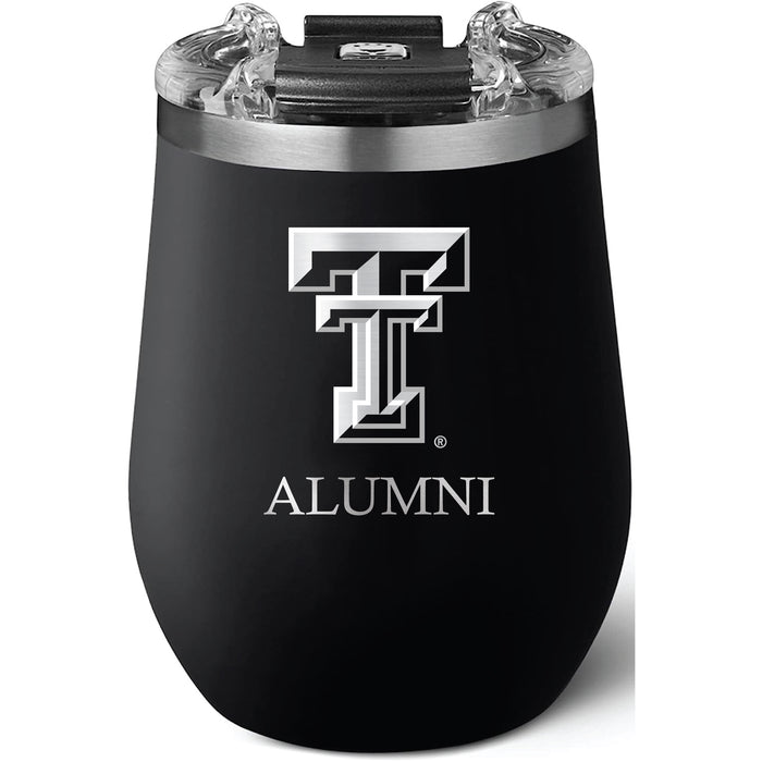 Brumate Uncorkd XL Wine Tumbler with Texas Tech Red Raiders Alumni Primary Logo
